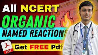 All NCERT Organic Named-Reactions in 1 PDF | Download Now [FREE] | NEET/JEE