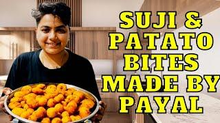 Aaj kitchen me Payal ka jalwa  | Suji aalu pakode with chai! | @YashalsVlogs