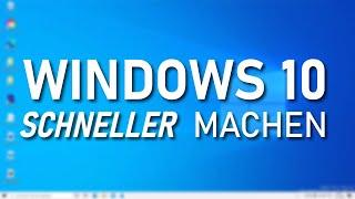 Windows 10 schneller machen: Die wichtigsten Tipps & Tricks