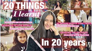 20 THINGS THAT I LEARNT IN 20 YEARS | #mbbs #explore #neet #mbbsstudent