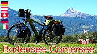 Bodensee Comersee E-Bike Abenteuer