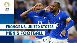  France vs. United States  | Men’s Football Group Stage Match | Paris 2024 Highlights