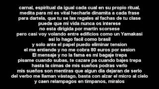 Nach - Manifiesto (Letra)