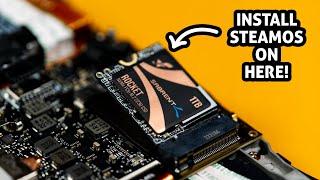 How To ReImage SteamOS on SABRENT ROCKET 2230 SSD | Steam Deck Tutorial