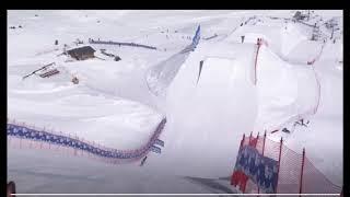 Chris Corning 3rd place run Slopestyle World Cup 2021 Corvatsch Team USA Snowboard