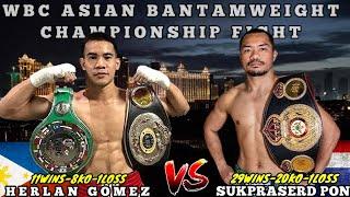 DEC 4 2024: SWERTE NG PINAS NGAYON - Herlan Gomez (Philippines) vs Sukpraserd Ponpitak (Thailand) .