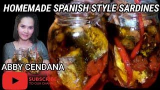 HOW TO MAKE HOMEMADE SPANISH STYLE SARDINES (VLOG # 47) | ABBY CENDANA