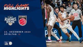 MLP Academics Heidelberg vs. Bamberg Baskets - Full Game Highlights - Spieltag 12, 2024/25