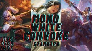 Flash and convoke?! Duskmourn Standard Mono White Convoke MTG Arena