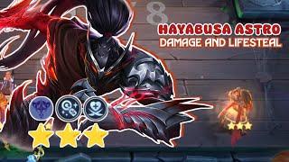 AUSTUS SKILL 2 | Hayabusa Hyper | Hayabusa Assassin Astro ⭐⭐⭐ - Epic Comeback  | MLBB Magic Chess