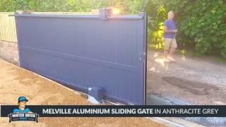 Aluminium Sliding gate Melville by Mister Gates Direct