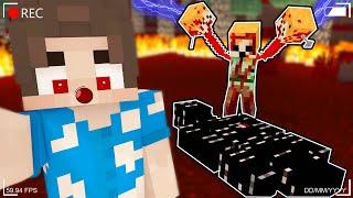 BOBBY1545 İLE EN TEHLİKELİ VARLIĞI GİZLİCE YOK ETTİK  !! - Minecraft