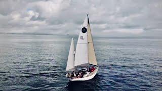 Sailing from Falmouth to Fowey : I could sail like this forever....