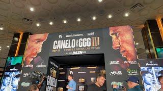 Canelo GGG grand arrivals