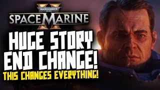 Space Marine 2 - VOICE STORY END CHANGE! A living saint?!