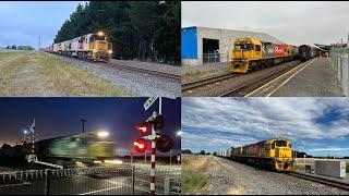 KiwiRail Action around Canterbury - Summer 2023