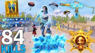 84KILLS!MY BEST LIVIK GAMEPLAY in MODE with ARCTIC CONQUEROR SET Pubg Mobile