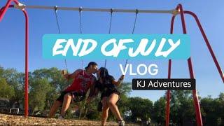 END OF JULY VLOG! | KJ Adventures