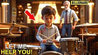 Billionaire Dad Sees Waitress Sit Disabled Son at the Drum Set – Then Changes Her Life Forever