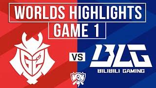 G2 vs BLG Highlights Game 1 | Worlds Swiss Stage 2024 | G2 Esports vs Bilibili Gaming