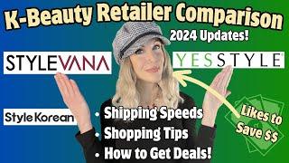 Which K-Beauty Shop is for YOU: Stylevana vs Yesstyle vs Stylekorean (2024 Updates!)