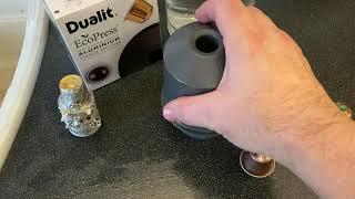 Nespresso coffee pod recycling device - Dualit Ecopress