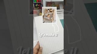 DIY mini wooden organiser *recreated from Pinterest *