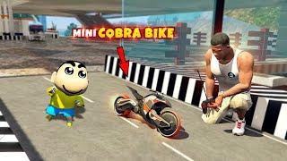 Franklin and Shinchan's CRAZY Mini Rc COBRA Bike Adventure in GTA 5!