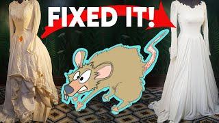 Her WEDDING DRESS was eaten by RATS! (Let's Restore it!)