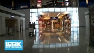 How to walk from HK airport express to Departure Terminal 2 - Walkthrough HK