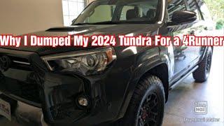 Dumped 3rd Gen Tundra For a 4Runner: Addressing The Tundra For The Last Time | Why a 4Runner?