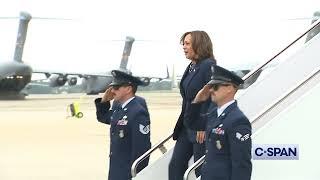 Kamala Harris returns to DC after western states campaign swing ....