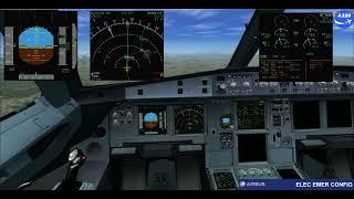 Airbus A320 Electrical Emergency Configuration.