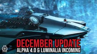 Star Citizen December Update - Alpha 4.0, Mirai Guardian & Luminalia Incoming!