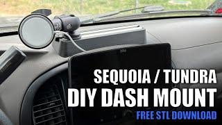 Free Dash Mount Download - 1st Gen Sequoia / Tundra