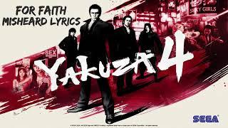 For Faith Misheard Lyrics | Yakuza 4