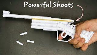 Making a Powerful Paper SNIPER gun that shoots | How to make a paper gun | Paper craft |