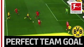 Cheeky Alcacer Trick Leads to Perfect BVB Team Goal