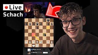  Live Schach mit Schlafanzug (Hochformat)