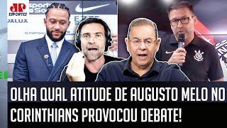 "OLHA que ATITUDE CORAJOSA do Augusto Melo! A IMPRENSA agora tem que..." Corinthians GERA DEBATE!