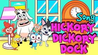 HICKORY DICKORY DOCK Nursery Rhyme | Family Friendly Song | Sozo Studios | Toddlerific Story Time!