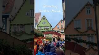 Christmas Market in Rothenburg: Handcrafts & Treats #explore #germany #christmas #weihnachtsmarkt