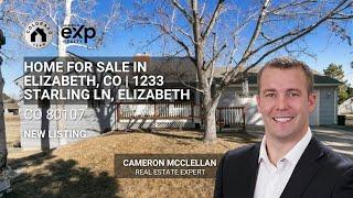 Home For Sale in Elizabeth, CO | 1233 Starling Ln, Elizabeth, CO