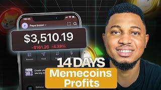 How I Turned $150 to $3500 With Memecoins in 14 Days