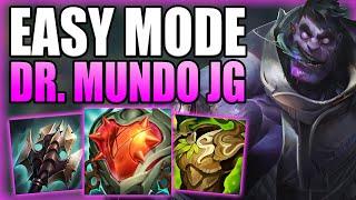 DR. MUNDO JUNGLE IS BASICALLY JUST PLAYING THE GAME ON EASY MODE! - Gameplay Guide League of Legends