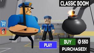 BARRY'S PRISON RUN! (OBBY) - Use 550 Robux to Unlock Classic Boomb! All Morphs Unlocked Gameplay