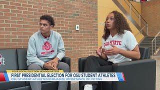 Ohio State student-athletes excited to take part in historic election