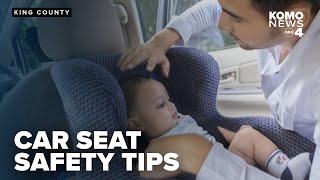 Are you strapping in your child’s car seat correctly? Tips from King County officers