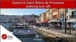 Cassis and Saint Rémy de Provence walking tour 4K | May 2023