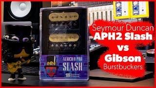 Seymour Duncan Alnico II Pro Slash vs Gibson Burstbucker